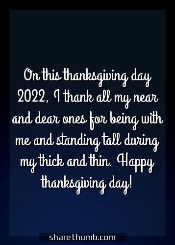 happy thanksgiving note to team